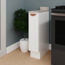 Ver imagem 1 de Balcão Porta Tempero Planejado 20cm com Tampo Arizona CabeCasa MadeiraOriginals Branco