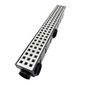 Ralo Borda Piscina 6cm X 50cm Quadriculado Inox 304 Col Preto - 4
