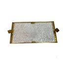 Ver imagem 1 de Bandeja de Acrílico e Metal Dourado M