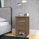 Ver imagem 2 de Kit 2 Mesas de Cabeceira Cielo Cor:canela - Mesinha de Quarto - Mizza Decor