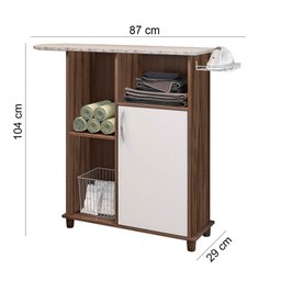 Tábua de Passar Roupa Mdp 1 Porta Florence Notável - 5