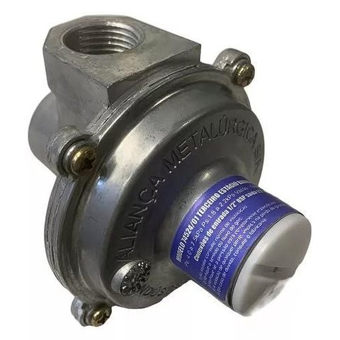 Estabilizador de Pressão para Gás Natural 1/2 Bsp Aliança 33185