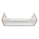 Ver imagem 5 de Kit 2 Prateleiras Estante Porta Livros Objetos Branca 45cm