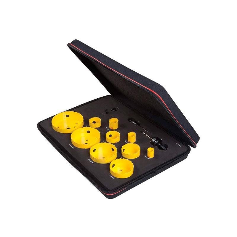 Jogo Serra Copo Aco Rapido 22 a 121mm 14 Pecas Starret | MadeiraMadeira