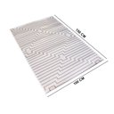 Ver imagem 3 de Tapete para Sala de Estar 100x150 Cm Dupla Face Nozes - São Carlos
