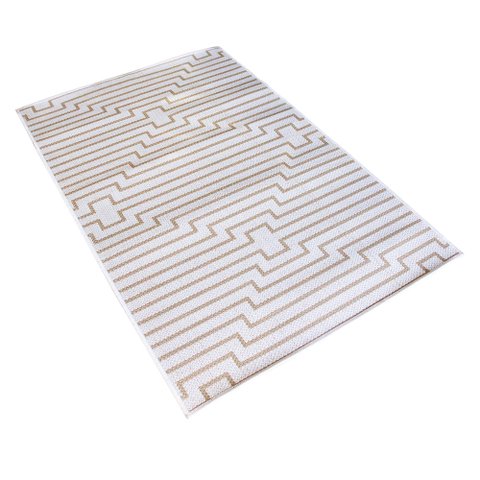 Tapete para Sala de Estar 100x150 Cm Dupla Face Nozes - São Carlos