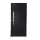 Ver imagem 1 de Porta Lambril de Alumínio Preto 210 x 80 com Puxador Linha 30 - Esquerda