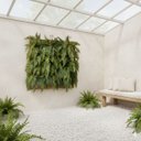 Ver imagem 4 de Kit 4 Galhos Samambaia Artificial Verde Permanente Linha Luxo