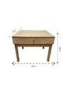 Ver imagem 3 de Mesa de Cabeceira Freijó Premium Alto Padrão
