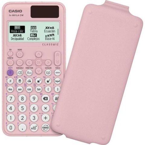 Calculadora Cientifica Casio Fx-991lacw Classwiz Rosa