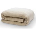 Ver imagem 1 de Cobertor Solteiro Velour Neo 1,50x2,20 Bege - Camesa