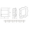 Quadro de Distribuicao Protectbox 36m Legrand Embutir 135003 - 5