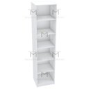Ver imagem 5 de MÓDULO CLOSET COM PRATELEIRAS A 2,20 M303.B (LOJA OU CLOSET) MUNDI MOVEIS