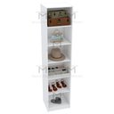 Ver imagem 4 de MÓDULO CLOSET COM PRATELEIRAS A 2,20 M303.B (LOJA OU CLOSET) MUNDI MOVEIS