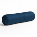 Ver imagem 1 de Almofada Travesseiro Bastão Tubo Rolo Dot 140cm Macia Veludo Azul Marinho - Desk Design