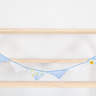Varal de bandeirinhas unissex infantil decorativa para berço ou montessoriano - 5