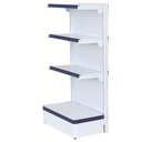 Ver imagem 2 de Ponta de Gôndola Podium NEW PLUS 1,25m com Base e 3 Bandejas Azul