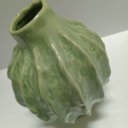 Ver imagem 3 de Vaso Decorativo Enfeite Casa Home&Co Cerâmica 17x13x13cm Verde