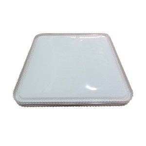 Plafon Sobrepor Quadrado 48w 3 Temperaturs de Cor 3/4/6000k Ip20 Lumier Bivolt Moderno