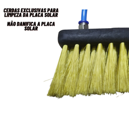 Vassoura Para Limpeza Placa Solar Profissional Cabo 9 Metros - 5