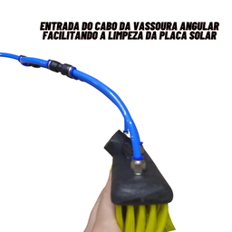 Vassoura Para Limpeza Placa Solar Profissional Cabo 9 Metros - 4
