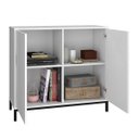 Ver imagem 2 de Balcão Multiuso 2 Portas 4 Nichos BRV Móveis