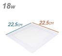 Ver imagem 2 de 2x Painel Plafon Led 18w de Embutir Quadrada Luz Neutra St437