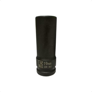 Soquete Longo de Impacto Sextavado 19mm X 1/2 Pol em Aço