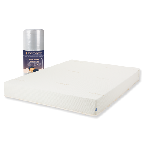 Colchão Sonos Sense Bamboo Casal Ortopédico Espuma D45 138x188x19 a Vácuo