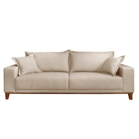 Sofá Fixo Argos 3 Lugares Luxo 1,80 M Castellar Móbile