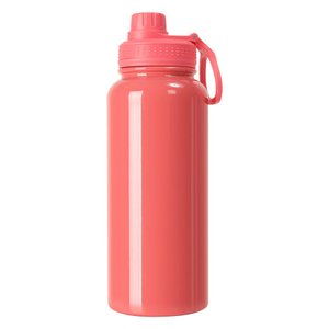 Squeeze Garrafa Inox Térmica C/tampa Emborrachada 900ml