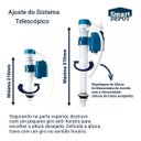 Ver imagem 6 de Mecanismo Caixa Acoplada Entrada Saida com Valvula Descarga