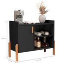 Ver imagem 3 de Balcão Café 1 Porta Tarragona Preto