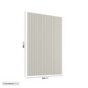 Ver imagem 3 de Painel para TV até 48 Polegadas 120x180cm Ripado Aruá CabeCasa MadeiraOriginals Off White