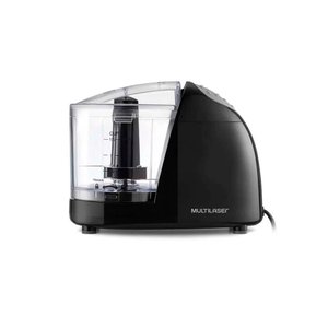 Mini Processador de Alimentos 220v com 100w 350ml Lâminas em Inox Preto Multilaser - Ce077