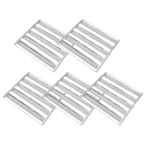 Kit com 5 Esteiras Imeca para Pães 5 Tiras Talas 7 Cm 58x70 509