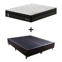 Ver imagem 1 de Cama Box Queen + Colchão de Molas Ensacadas Probel Madrid Pillow Euro Queen