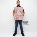 Ver imagem 2 de Quadro Decorativo em Canvas Abstrato Mármore Rose Gold TaColado Moldura 2cm Preta sem Vidro 60 x 40c