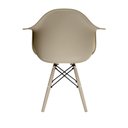 Ver imagem 5 de Conjunto Com 4 Cadeiras Eames Com Braço Fendi Empório Tiffany Base Em Polipropileno