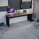 Ver imagem 1 de Mesa Presidente Escrivaninha 2 Metros X60 Espessura 40 Mm Atacadão Moveis Escritório