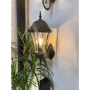 Ver imagem 2 de Arandela Colonial Clássica 6 Vidros 60cm em Alumínio Preto Lumavi