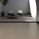 Ver imagem 2 de Porcelanato Terrazzine Bianco Acetinado 91x91cm Caixa com 2,48m²/ 3 Peças - 91113291 - Savane
