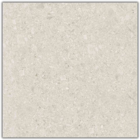 Porcelanato Terrazzine Bianco Acetinado 91x91cm Caixa com 2,48m²/ 3 Peças - 91113291 - Savane
