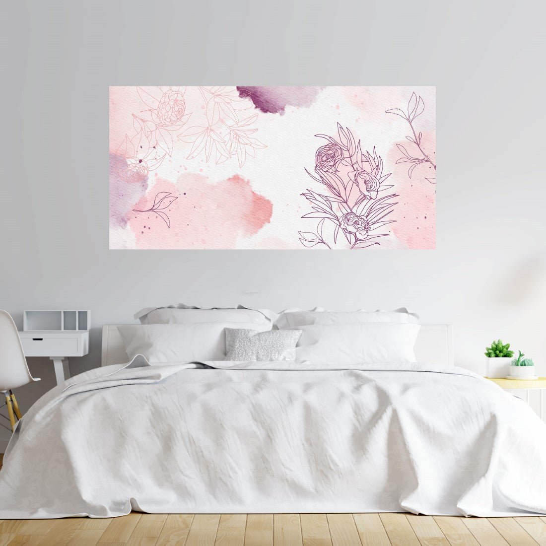 Painel Adesivo Papel de Parede Floral N015288 m² - 2