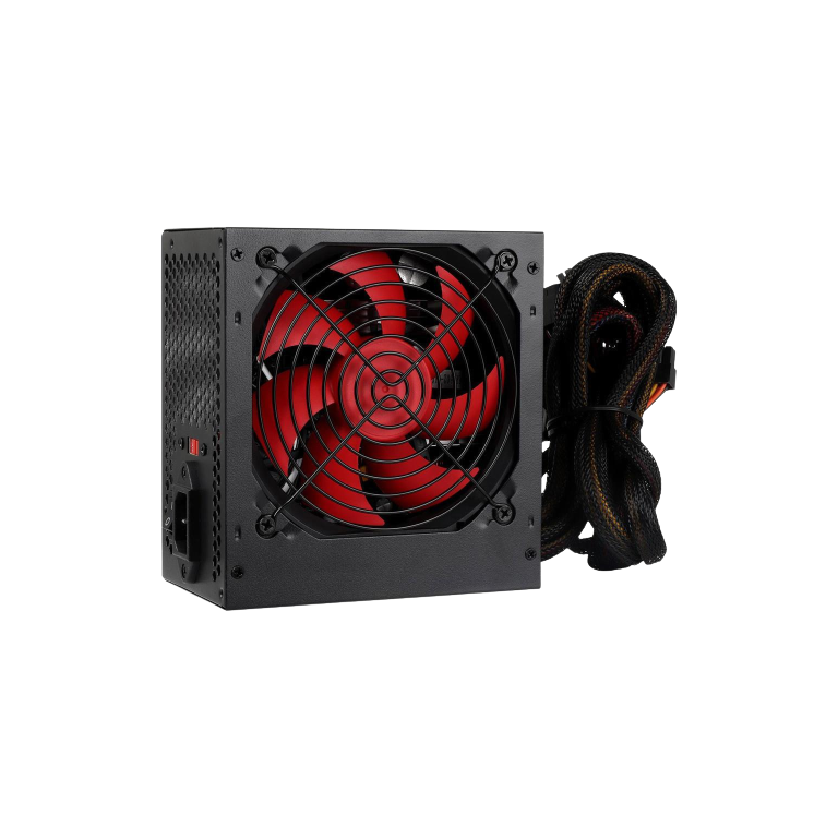 Fonte Atx Fortrek Crusader, 500w, Bivolt Manual, Cooler 120mm, Preta - 76955