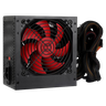 Fonte Atx Fortrek Crusader, 500w, Bivolt Manual, Cooler 120mm, Preta - 76955 - 1