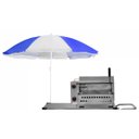 Ver imagem 2 de Carrinho de Pizza com Guarda Sol e Rodas Pneumáticas Cefaz