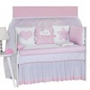 Ver imagem 1 de Kit Berço com Mosquiteiro 11 Peças Nanda Isadora Design