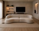 Ver imagem 1 de Sofá Luxuoso Modular 180cm Bouclé Holp