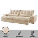 Ver imagem 4 de Sofá Classic Linho 02 Módulos 90 Cm B25 Cm Meu Sofá Online